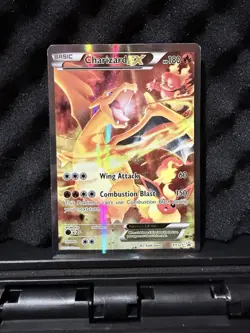 Charizard EX XY121 Black Star Promo Full Art Holo Pokemon Card - Image 1