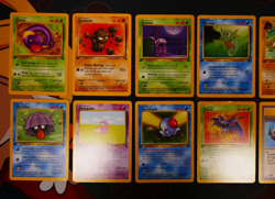 MP/HP (1st edition) COMPLETE Pokemon FOSSL Set 16-Card COMMON ed w/Kabuto 50/62 - Image 2