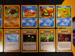 MP/HP (1st edition) COMPLETE Pokemon FOSSL Set 16-Card COMMON ed w/Kabuto 50/62 - Image 3