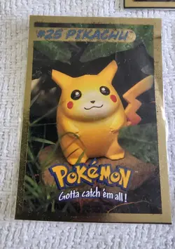(5) 1999 Hasbro Toy Wishes Magazine RARE Pokemon Nintendo Trading Cards - Image 2