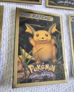 (5) 1999 Hasbro Toy Wishes Magazine RARE Pokemon Nintendo Trading Cards - Image 3