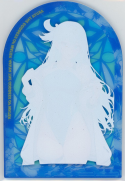 ?AQUA Goddess Story Anime Waifu Card - LOVELY ZHI LIAN - ACRYLIC STAINED GLASS - Image 2