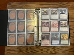 Magic The Gathering Card Album Cards Sleeves And Deck Box Lot 600 Cards! - Image 2