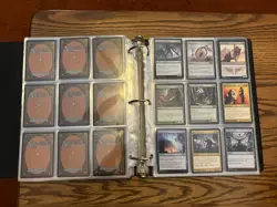 Magic The Gathering Card Album Cards Sleeves And Deck Box Lot 600 Cards! - Image 3