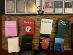 Magic The Gathering Card Album Cards Sleeves And Deck Box Lot 600 Cards! - Image 4