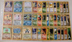 100% Complete Base Set 102/102 Vintage Master Pokemon Cards Holo Charizard LP-HP - Image 2