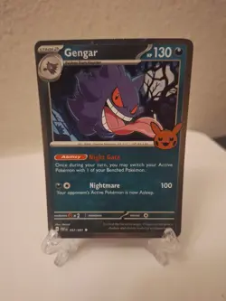 Gengar (Cosmos Holo) 057/091 Trick or Trade Card - Image 1
