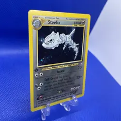 Steelix - 15/111 - Pokemon Neo Genesis 1st Edition Holo Rare Card WOTC MP - Image 2