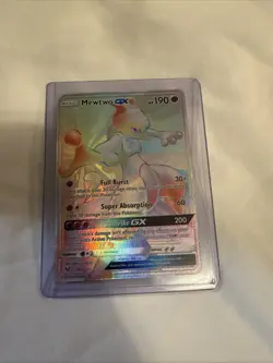Mewtwo GX 76/73 Shining Legends HP Secret Rare Card - Image 1