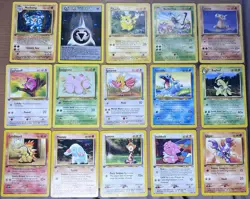 Pokemon TCG Vintage 1st Edition 19 Card Lot - Image 1