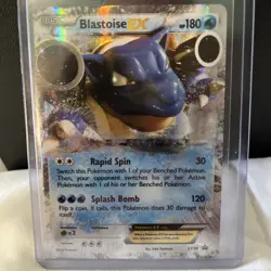Pokemon TCG XY30 Blastoise EX Black Star Promo Holo Card - Image 1