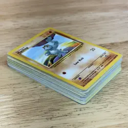 Vintage Pokemon Base Set Lot 41 Cards WOTC 1999 Commons Trainers Energy Non Holo - Image 2