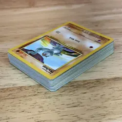 Vintage Pokemon Base Set Lot 41 Cards WOTC 1999 Commons Trainers Energy Non Holo - Image 3