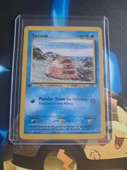 Swinub 79/111 1st Edition Neo Genesis Pokemon Card - Image 1