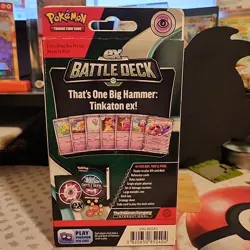 Pokemon Tinkaton ex Battle Deck Level 1 60-Card Set - Image 2