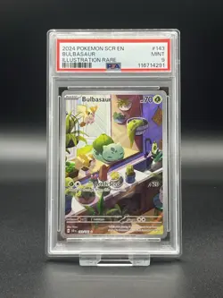 Bulbasaur 143/142 PSA 9 Stellar Crown Pokemon Card - Image 1