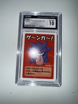 2019 POKEMON PLAYING CARDS JPN OLD MAID GENGAR CGC 10 GEM MINT - Image 1