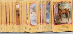 Bella Sara CCG - Royalty - Complete 55 Card Non-Foil Set + Sticker Set + Tatoos - Image 1