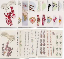 Bella Sara CCG - Royalty - Complete 55 Card Non-Foil Set + Sticker Set + Tatoos - Image 2
