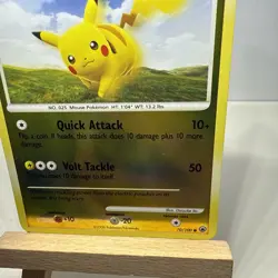 Pikachu 70/100 Reverse Holo Stamped Pokemon TCG Card Majestic Dawn 2008 MP - Image 5