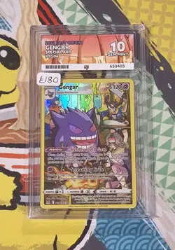 Pokemon TCG Gengar TG06/TG30 Lost Origin Trainer Gallery Special Art ACE 10 - Image 1