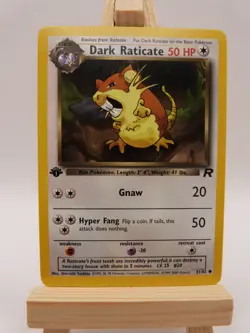 Pokemon 1st Edition Card - Dark Raticate 51/82 (Team Rockets Set) - Image 1