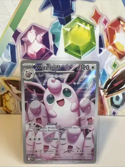 Wigglytuff 105/094 Illustration Rare (IR) - Pokemon TCG Phantasmal Flames - NM - Image 1