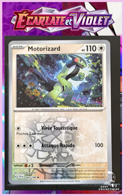 Carte Pokemon Motorizard 164/198 Holo Reverse EV1 : Ecarlate et Violet FR - Image 1