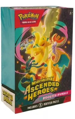 Pokemon Ascended Heroes Booster Bundle - PRESALE - CONFIRMED PREORDER - Image 1