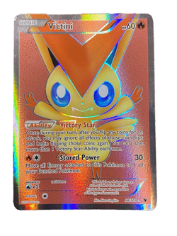 Pokemon TCG Victini 98/101 Noble Victories Full Art Ultra Rare LP - Image 1
