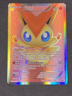 Pokemon TCG Victini 98/101 Noble Victories Full Art Ultra Rare LP - Image 3