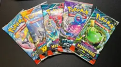 5x Pokemon TCG Scarlet & Violet Booster Packs Variety - ENGLISH Factory Sealed! - Image 1