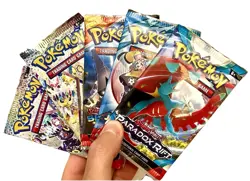 5x Pokemon TCG Scarlet & Violet Booster Packs Variety - ENGLISH Factory Sealed! - Image 2