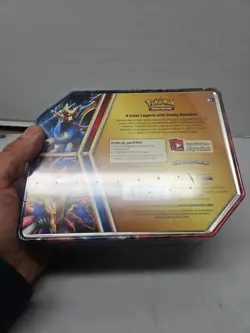 Pokemon TCG Legends of Galar Zamazenta V Tin NEW Factory Sealed 820650807107 - Image 4