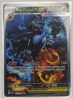 Pokemon TCG Phantasmal Flames 2025 Mega Charizard EX SIR 125/094 - Image 1