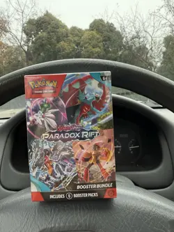 Pokemon TCG Paradox Rift Booster Bundle 6 Booster Packs, New Sealed - Image 1