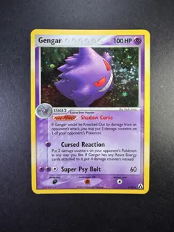 Pokemon Gengar 5/92 Holo EX Legend Maker TCG - Image 1
