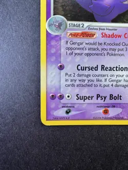 Pokemon Gengar 5/92 Holo EX Legend Maker TCG - Image 4