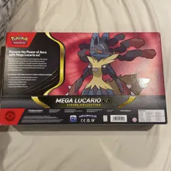 Pokemon TCG: Mega Lucario ex Figure Collection [NEW & SEALED] - Image 2