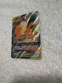 Eevee & Snorlax GX SM169 Tag Team Full Art Black Star Promo Pokemon TCG (NM) - Image 2