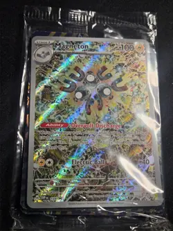 Pokemon Sealed Magneton SVP 159 Surging Sparks Full Art Holo Black Star Promo NM - Image 1