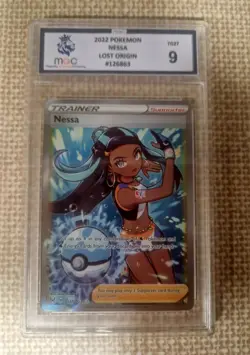 Pokemon TCG Nessa Lost Origin Trainer Gallery TG27/TG30 Holo Ultra Rare - MGC 9 - Image 1