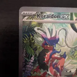 Pokemon TCG Scarlet & Violet Base Set Koraidon ex 247/198 SIR/SAR - Near Mint NM - Image 2