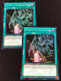 Yugioh Return of The Dragon Lords RA03-EN060 1st Collectors x2 (NM) - Image 1