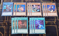 YUGIOH Reptilianne Starter Deck /Set Echidna /Lamia /Nyami /Coatl /Spawn /Recoil - Image 1