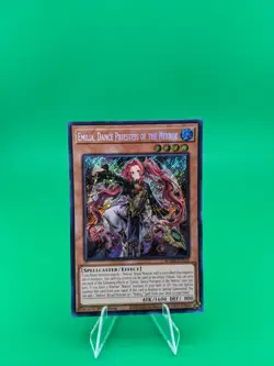 Yu-Gi-Oh! Emilia, Dance Priestess Of The Nekroz BLMM-EN025 Secret Rare - Image 1