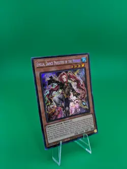 Yu-Gi-Oh! Emilia, Dance Priestess Of The Nekroz BLMM-EN025 Secret Rare - Image 2
