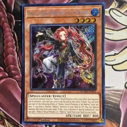 Yu-Gi-Oh! Emilia, Dance Priestess Of The Nekroz BLMM-EN025 Secret Rare - Image 1