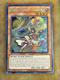 Yugioh Tenyi Spirit - Suruya SUDA-EN021 Secret Rare 1st Ed NM - Image 1