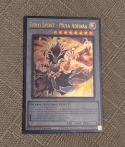 Tenyi Spirit - Mula Adhara SUDA-EN042 Ultra Rare Yugioh Supreme Darkness - Image 1